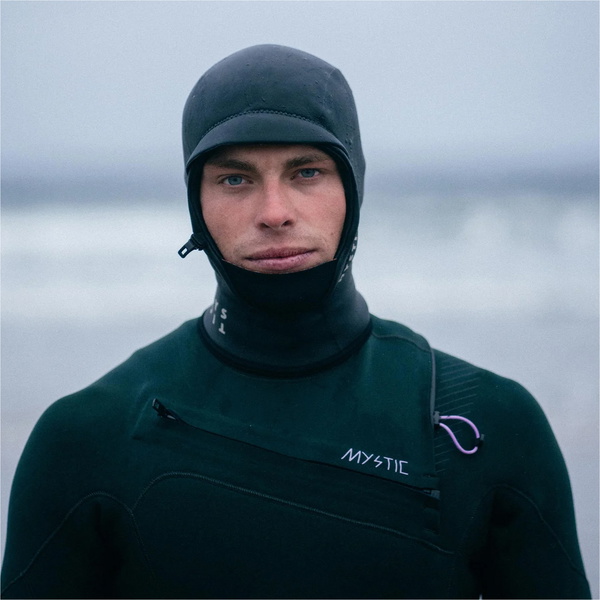 2026 Mystic Supreme 3mm Wetsuit Hood 35016.230017 - Black